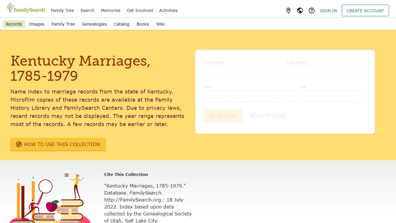 Kentucky Marriages, 1785-1979 • FamilySearch